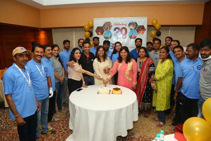 PSC team at an anniversary celebration